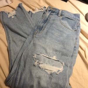 American Eagle mom jeans